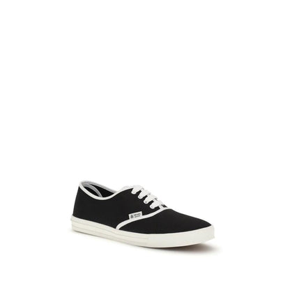 Prada Black Cotton Athletic Sneakers by Prada