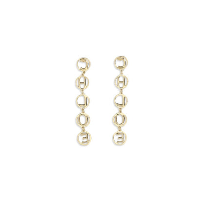 Chloé Gold Brass Earrings