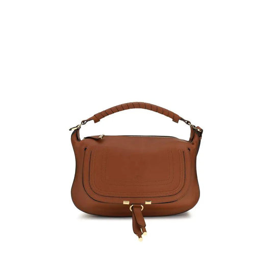 Chloé Brown Calf Leather Bos Taurus Shoulder Bag by Chloé