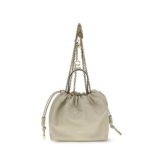 Chloé Sac À Main Icons en Nappa Agneau Beige – Chaîne Décorative | AW26