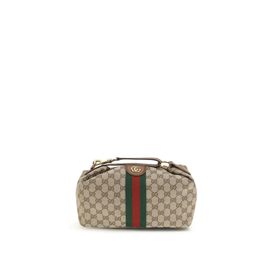 Gucci Sac À Main Vanity Top En Toile GG Multicolore