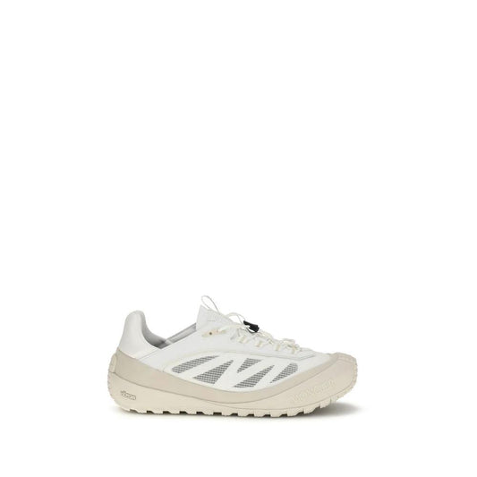 Moncler White Polyamide Athletic Sneakers