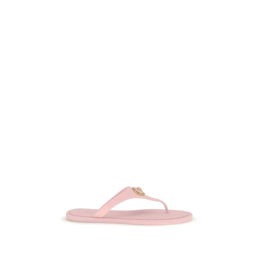 Versace Multicolor Rubber Flip-Flop Sandals by Versace