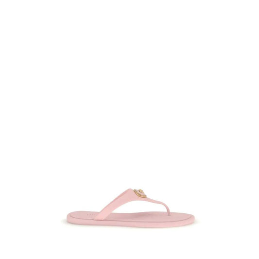 Versace Multicolor Rubber Flip-Flop Sandals by Versace