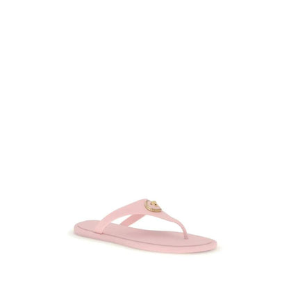 Versace Multicolor Rubber Flip-Flop Sandals by Versace