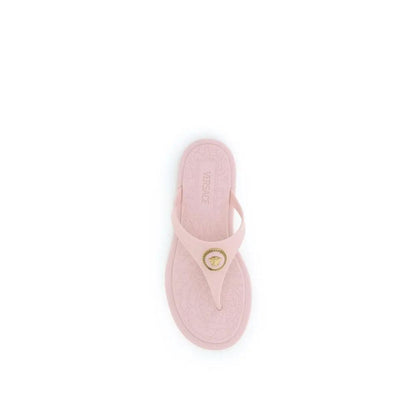 Versace Multicolor Rubber Flip-Flop Sandals by Versace