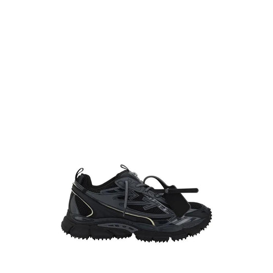 Off-White Black Polyester Athletic Sneakers by Off-White