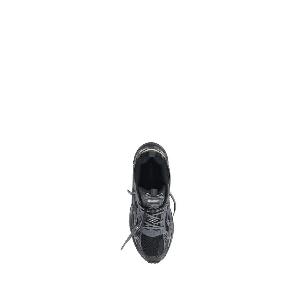 Off-White Black Polyester Athletic Sneakers by Off-White