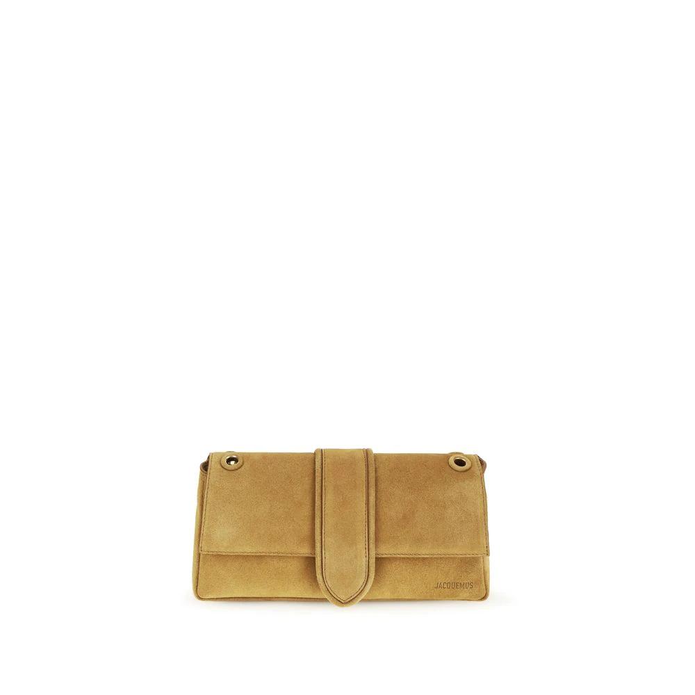 Jacquemus Beige Calf Leather Bos Taurus Shoulder Bag by Jacquemus