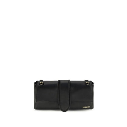 Jacquemus Black Calf Leather Bos Taurus Shoulder Bag by Jacquemus