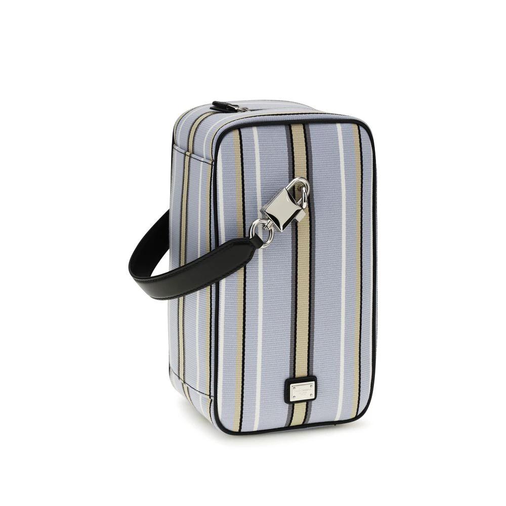 Dolce & Gabbana Blue Cotton Handbag by Dolce & Gabbana