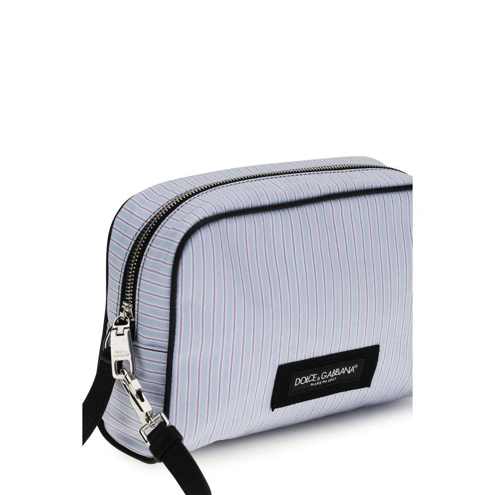 Dolce & Gabbana Blue Cotton Handbag by Dolce & Gabbana