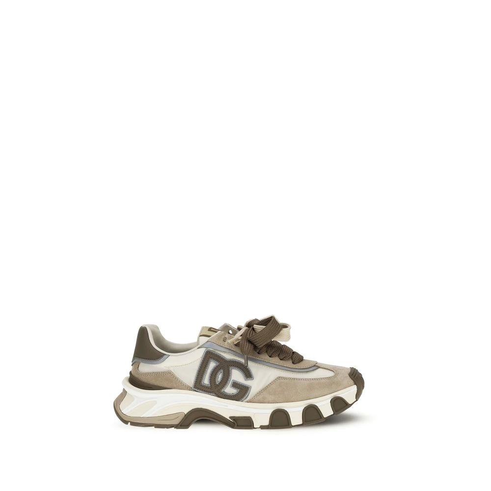 Dolce & Gabbana Multicolor Calf Leather Bos Taurus Athletic Sneakers by Dolce & Gabbana
