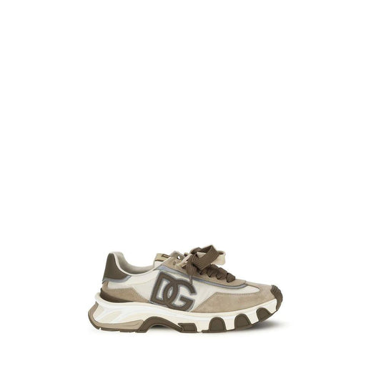 Dolce & Gabbana Multicolor Calf Leather Bos Taurus Athletic Sneakers by Dolce & Gabbana