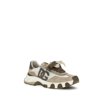 Dolce & Gabbana Multicolor Calf Leather Bos Taurus Athletic Sneakers by Dolce & Gabbana
