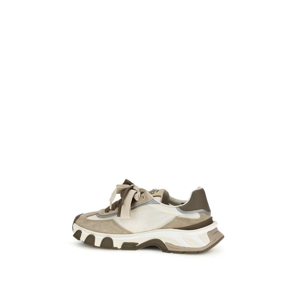 Dolce & Gabbana Multicolor Calf Leather Bos Taurus Athletic Sneakers by Dolce & Gabbana