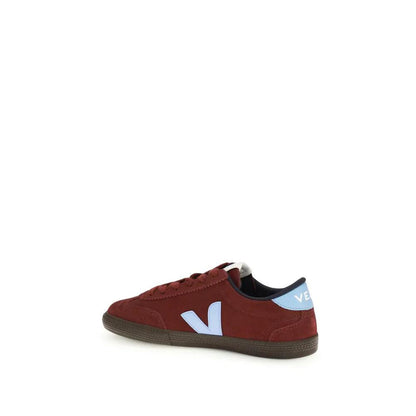 Veja Bordeaux Calf Leather Bos Taurus Athletic Sneakers by Veja