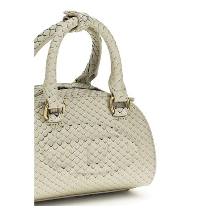 Diesel Beige Calf Leather Bos Taurus Handbag by Diesel