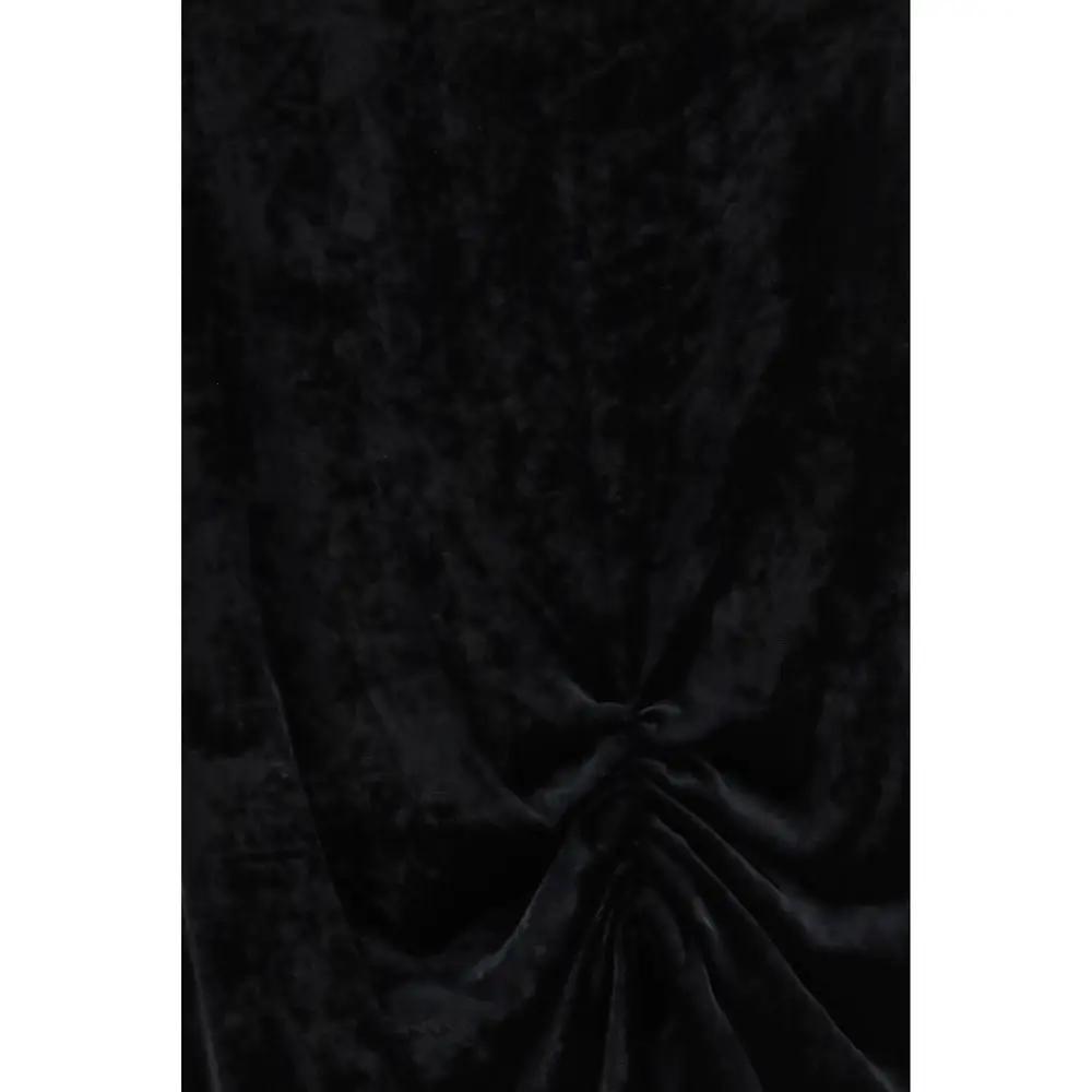Valentino Black Viscose Long Skirt by Valentino