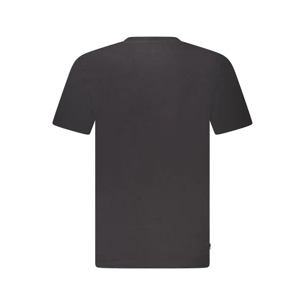 Timberland Black Organic Cotton Men T-Shirt by Timberland