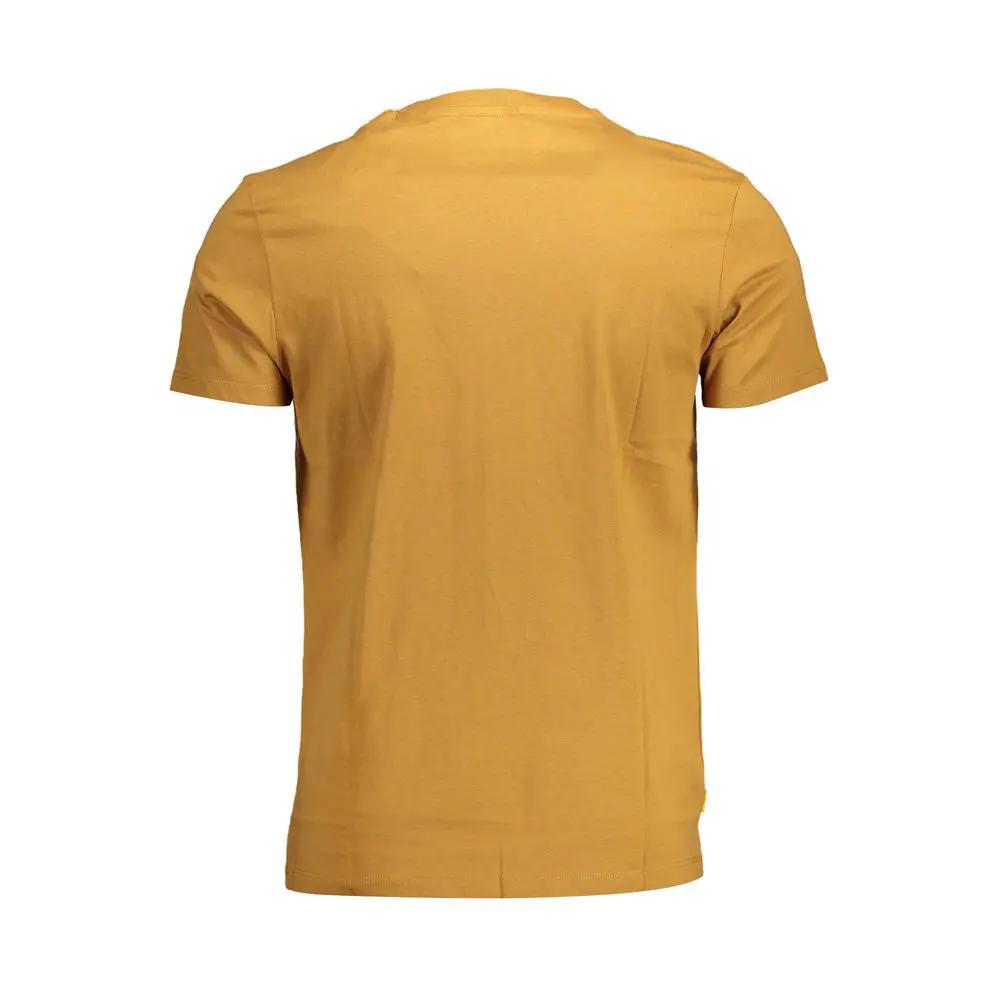 Timberland Marrone Organic Cotton Men's T-Shirt by Timberland
