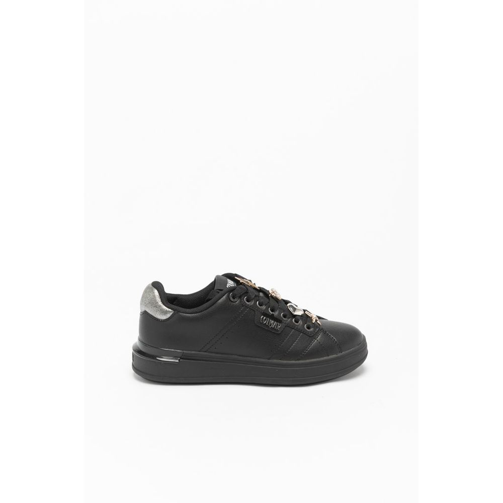 Baskets Colmar femme en polyuréthane noir – CO-CLAYTB25AW