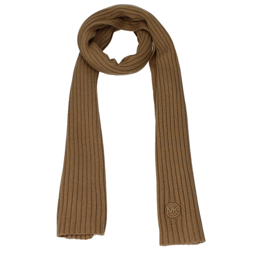 Écharpe Michael Kors femme en polyester marron – MI15510343450889BT