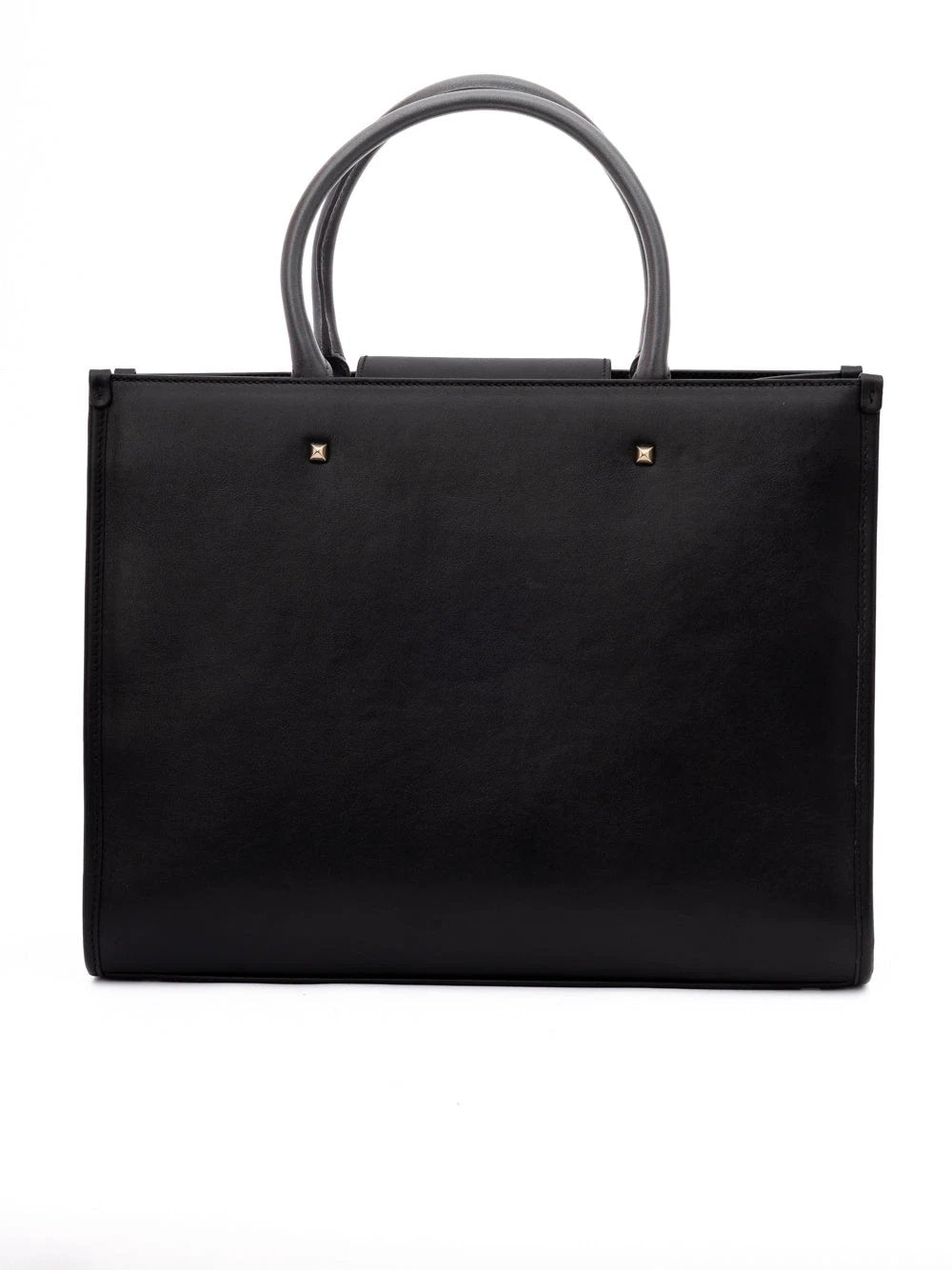 Jimmy Choo Black Avenue S Tote Leather Handbag by Jimmy Choo
