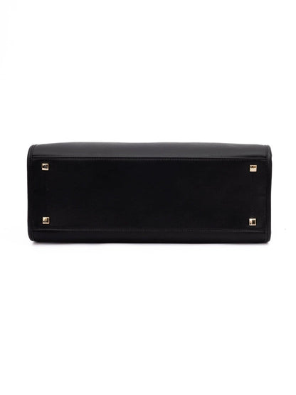 Jimmy Choo Black Avenue S Tote Leather Handbag by Jimmy Choo