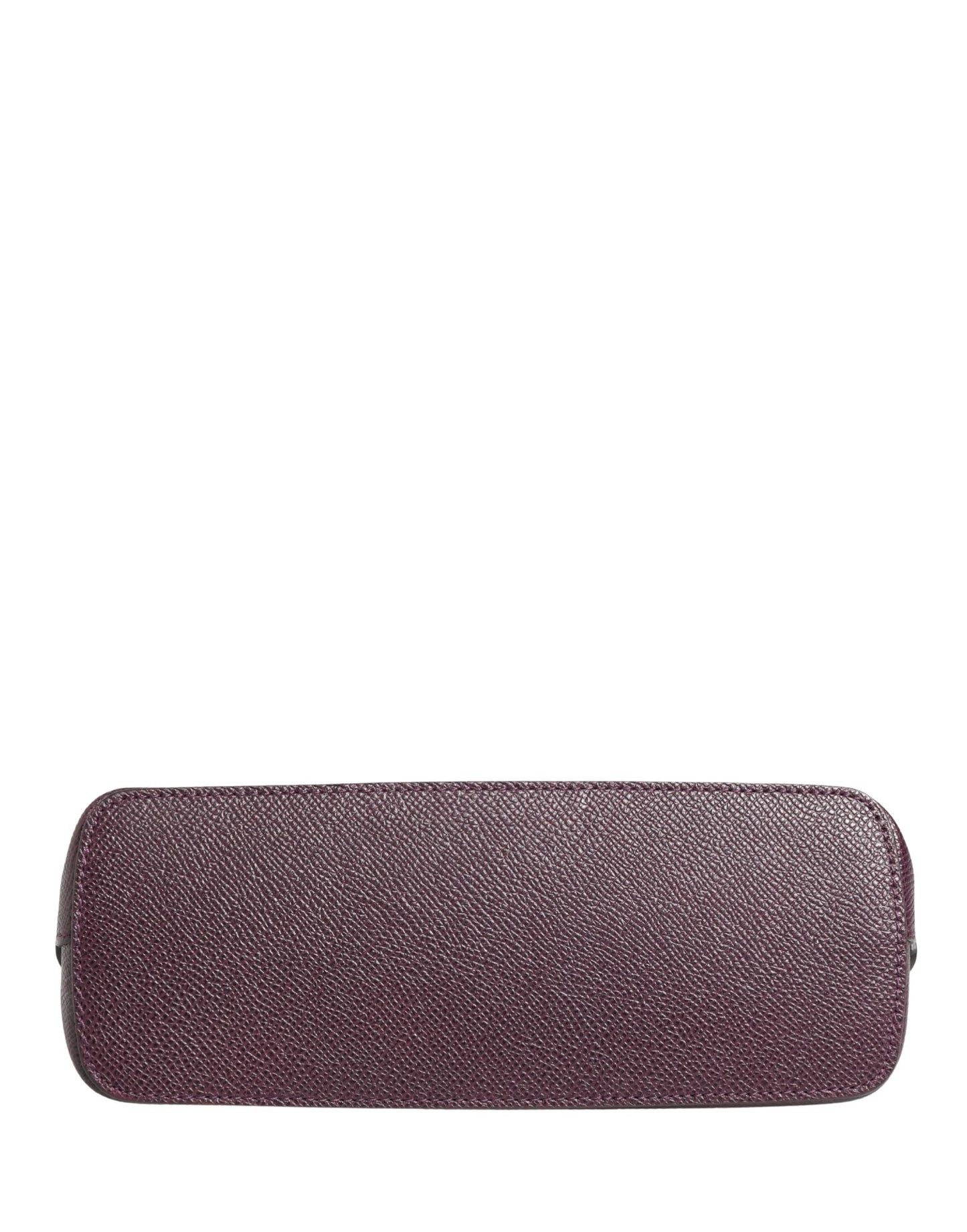 Dolce & Gabbana Dark Purple Leather DG Logo Zip Around Hand Purse Wallet by Dolce & Gabbana