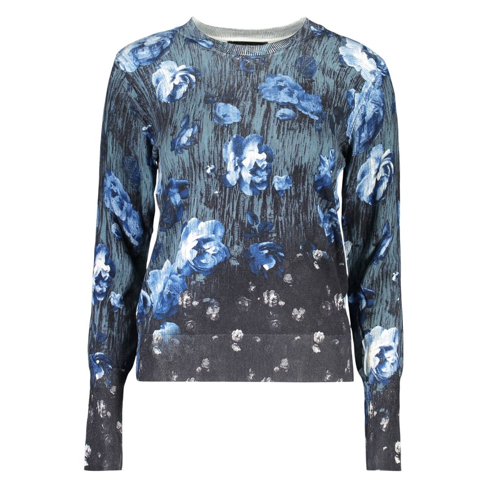 T-shirt Desigual femme Fargo en viscose bleu – DE-43678