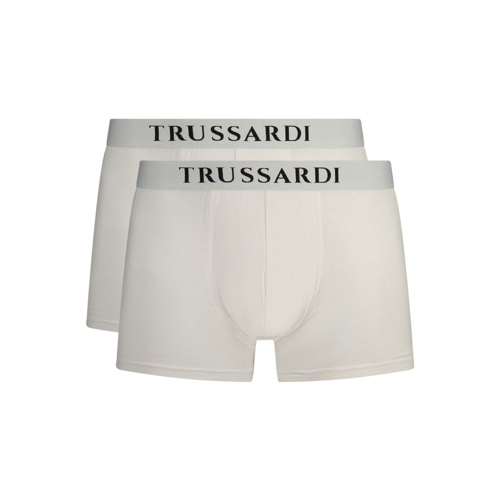 Boxer Trussardi homme en coton blanc – TR-41232