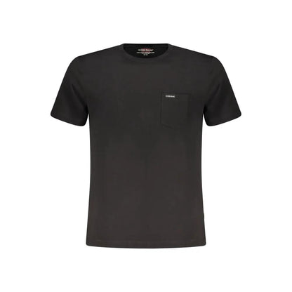 Guess Jeans Black Organic Cotton Men T-Shirt by Guess Jeans
