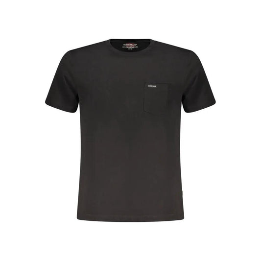 Guess Jeans Black Organic Cotton Men T-Shirt by Guess Jeans