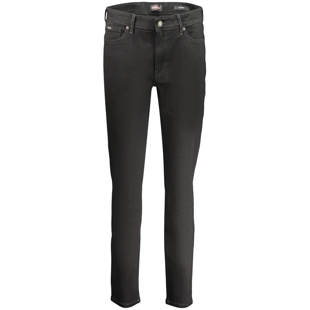 Jean Guess Jeans femme skinny en coton noir – GU-43788
