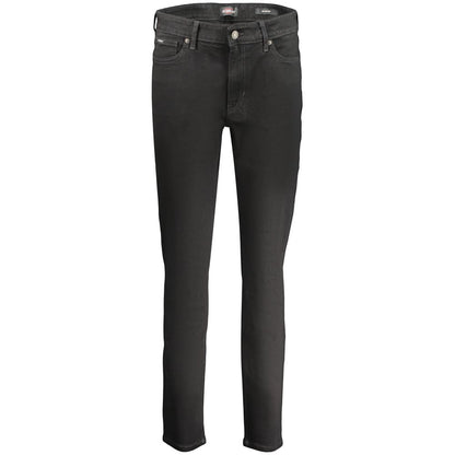 Jean Guess Jeans femme skinny en coton noir – GU-43788