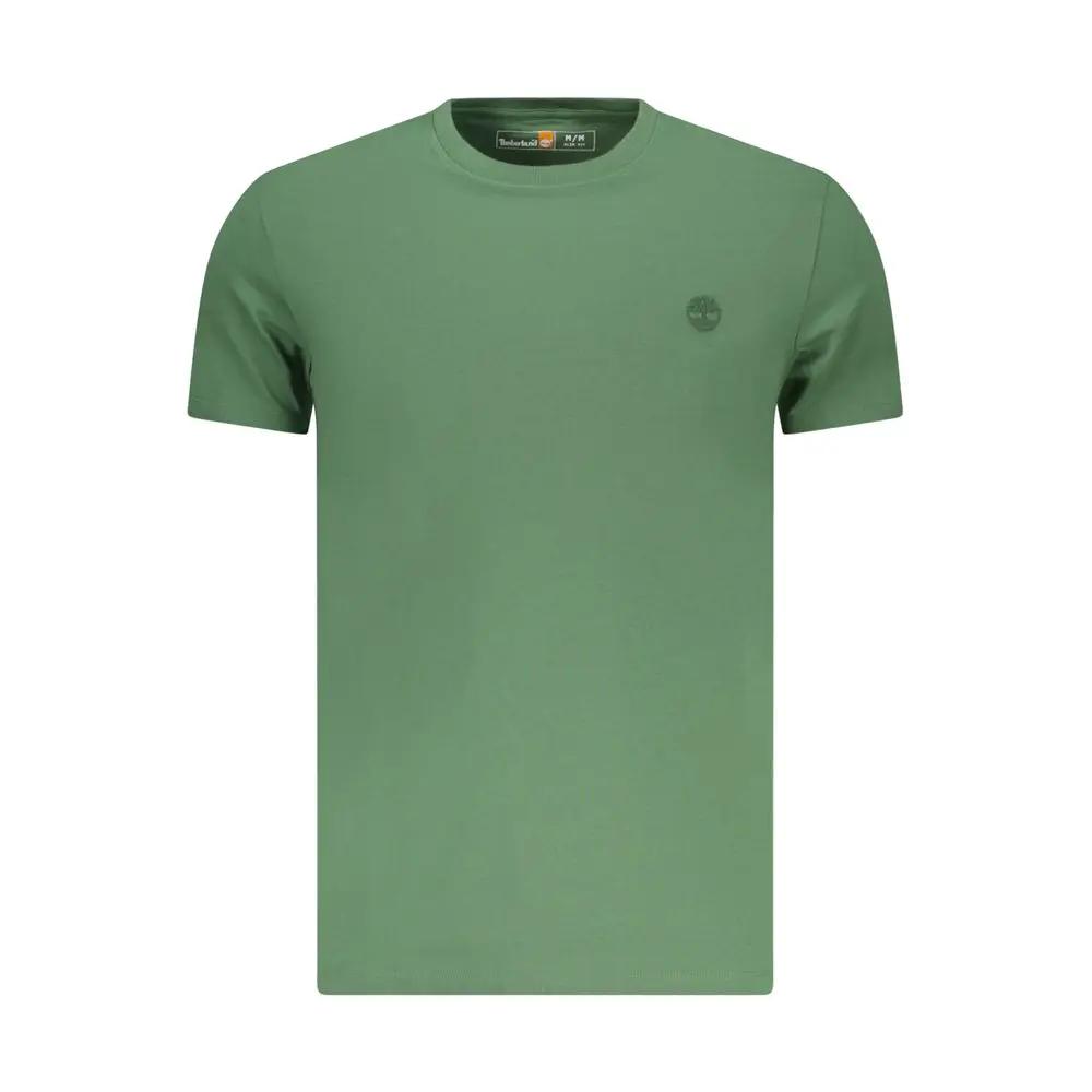 Timberland Verde Cotton Men T-Shirt by Timberland