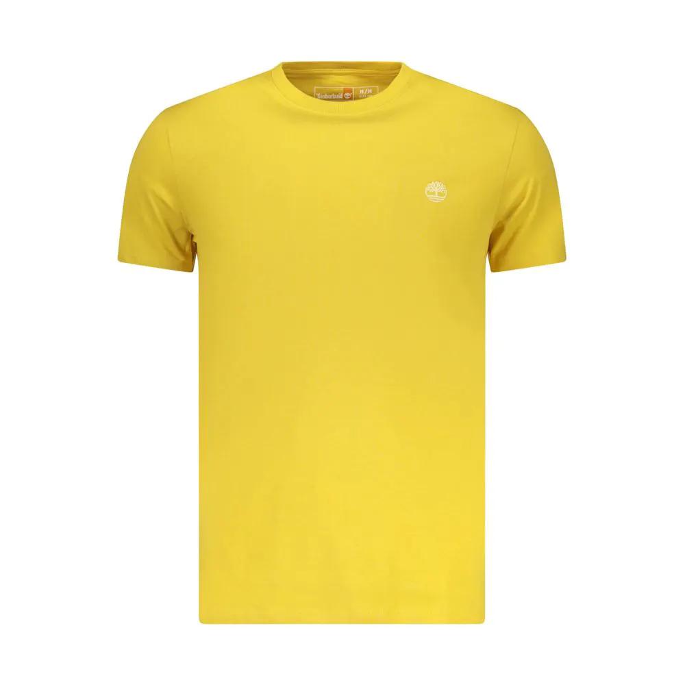 Timberland Yellow Cotton Mens T-Shirt by Timberland
