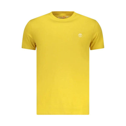 Timberland Yellow Cotton Mens T-Shirt by Timberland