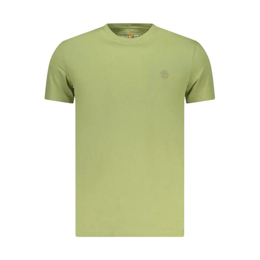 Timberland Verde Cotton Men T-Shirt by Timberland