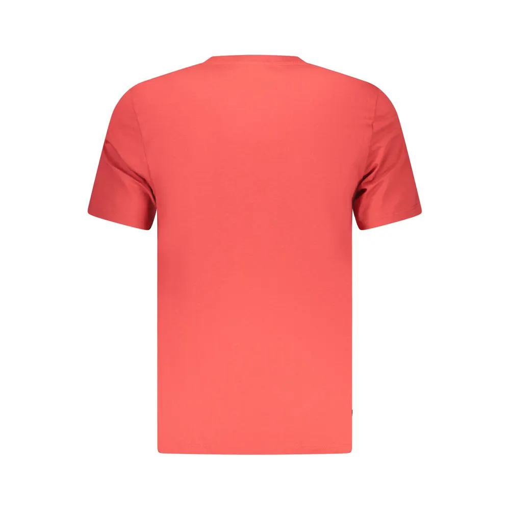 Timberland Rosso Cotton Men's T-Shirt by Timberland