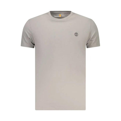 Timberland Grigio Cotton Men T-Shirt by Timberland