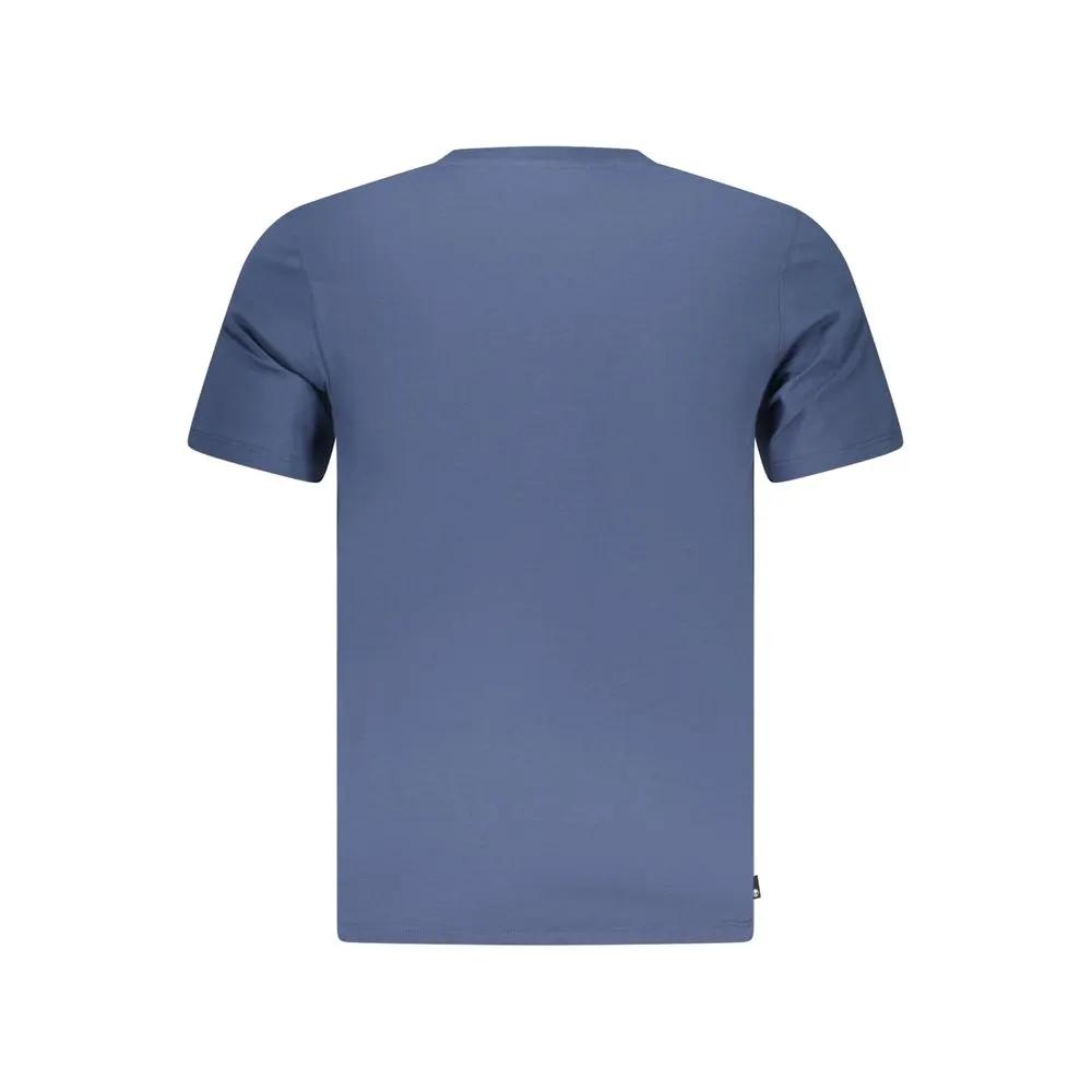 Timberland Blue Cotton Men T-Shirt by Timberland