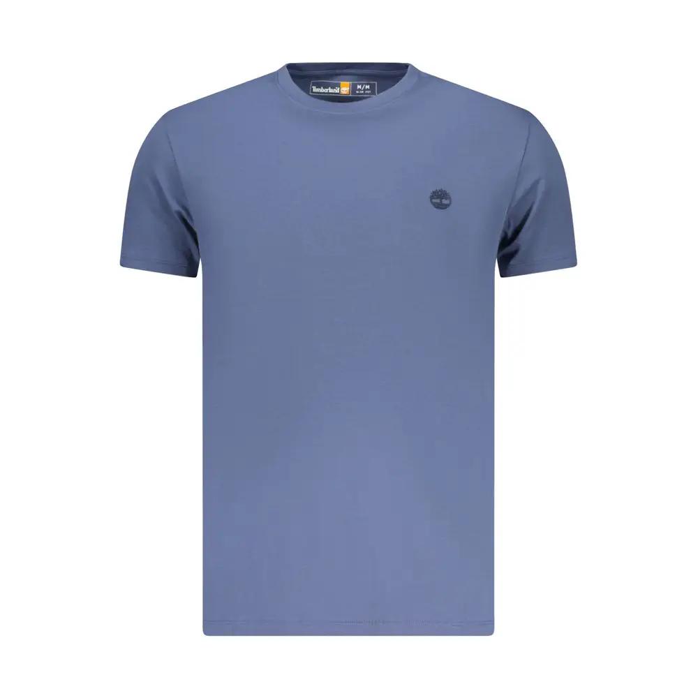 Timberland Blue Organic Cotton Men's T-Shirt by Timberland