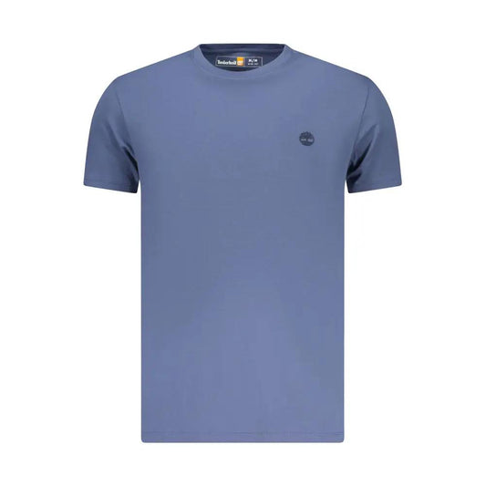 Timberland Blue Organic Cotton Men's T-Shirt by Timberland