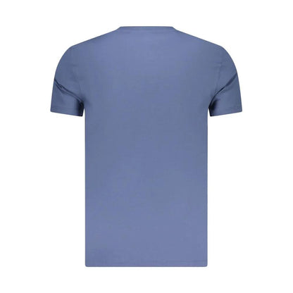 Timberland Blue Organic Cotton Men's T-Shirt by Timberland