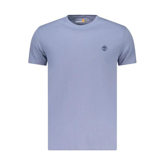 Timberland Azzurro Cotton Men T-Shirt by Timberland