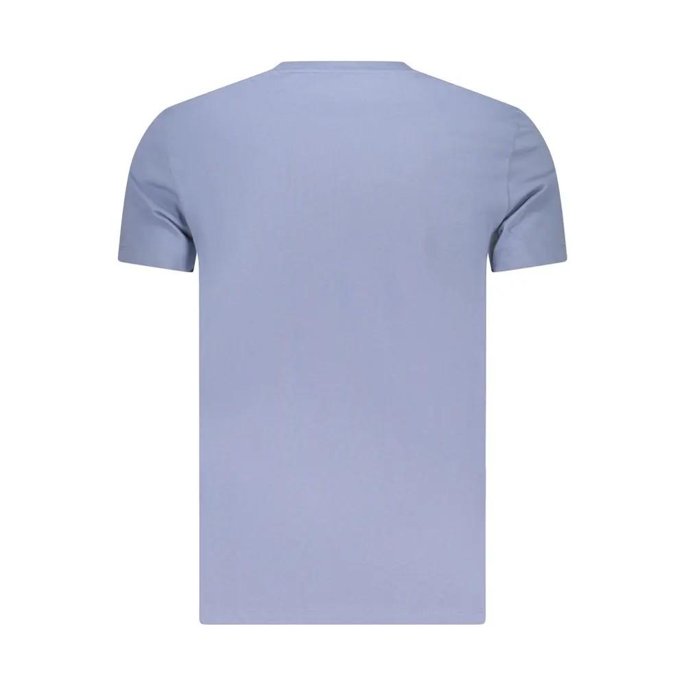 Timberland Azzurro Cotton Men T-Shirt by Timberland