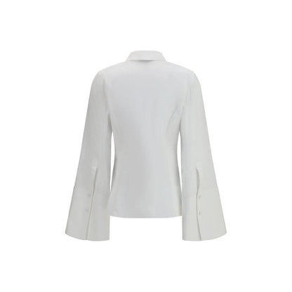 Gabriela Hearst White Cotton Dress Shirt by Gabriela Hearst