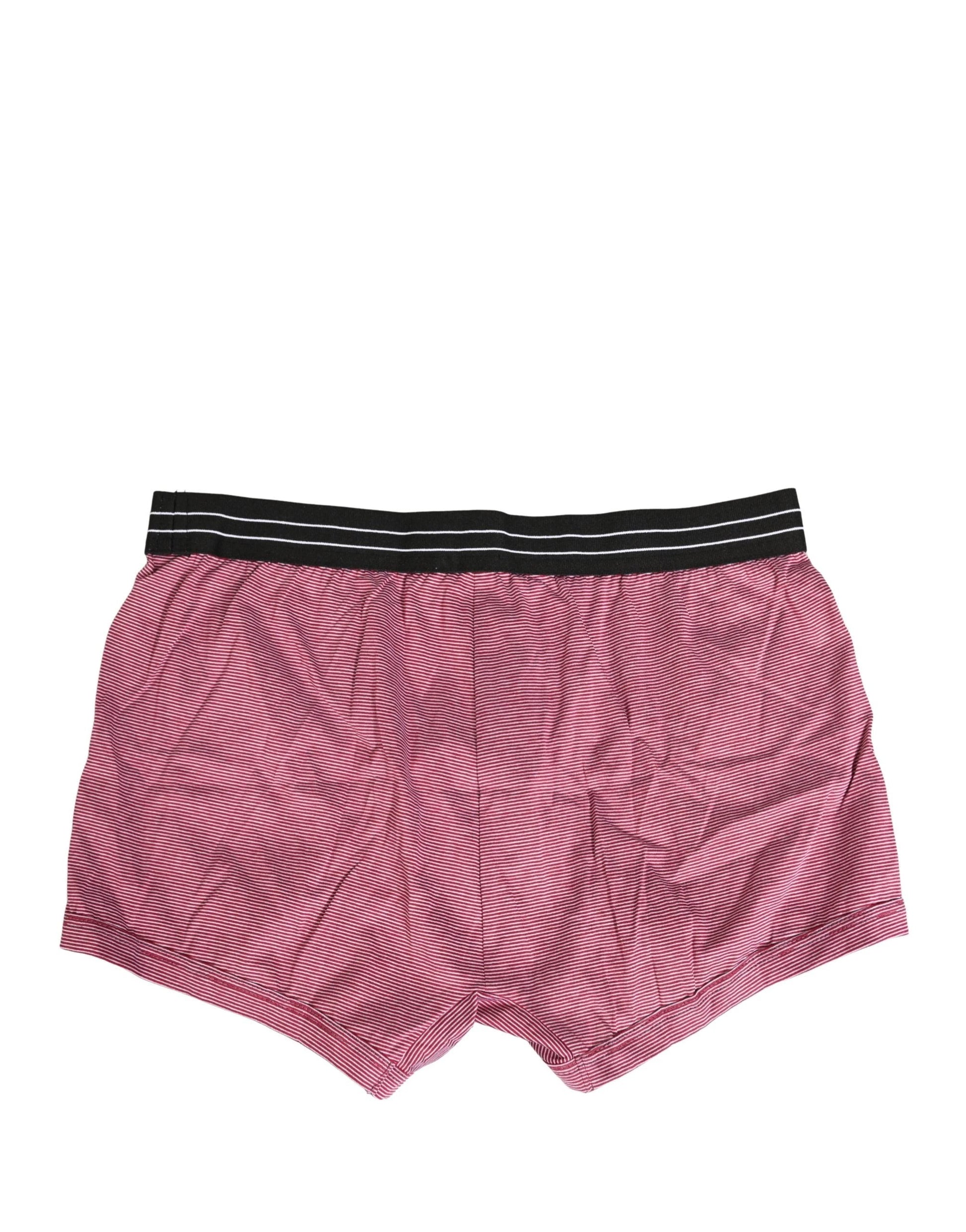 Dolce & Gabbana Pink D&G Logo Cotton Regular Boxer Underwear by Dolce & Gabbana